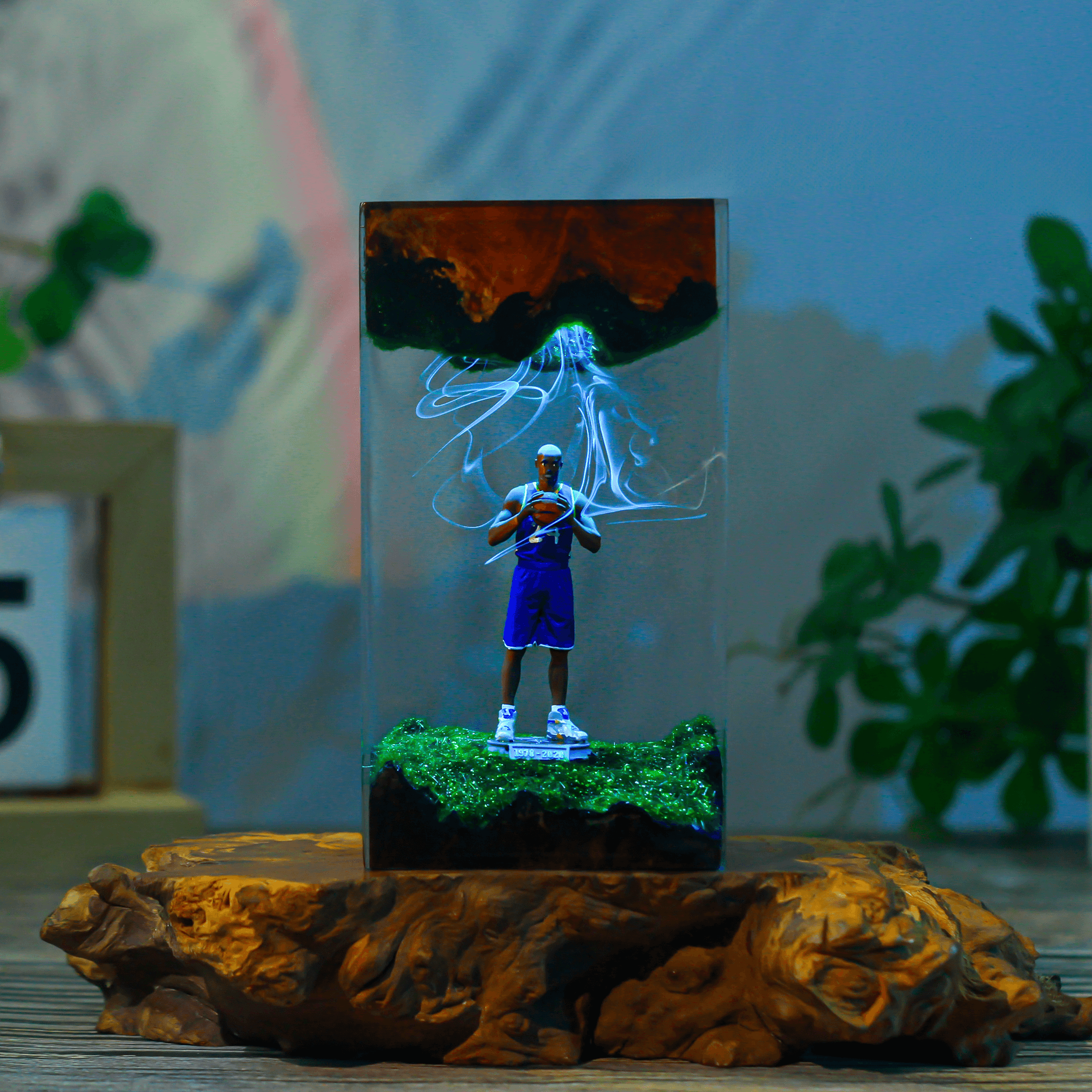 Đèn Resin Nghệ Thuật Jim Jackson – Trang Trí Bóng Rổ Hiện Đại