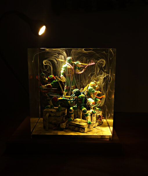 Teenage Mutant Ninja Turtles Resin Night Lamp - Image 3