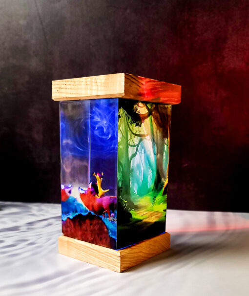 Pumbaa & Timon Resin Night Lamp - Image 5