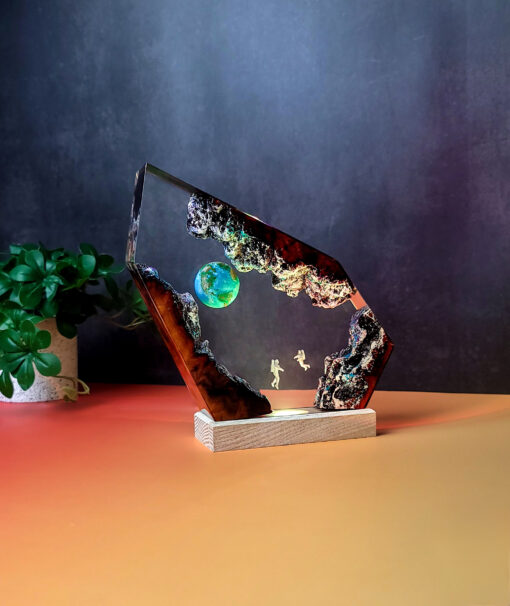 Space Resin Night Lamp Ver 1